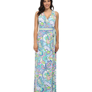Bellina Maxi Wrap Dress